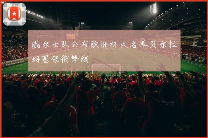 威尔士队公布欧洲杯大名单贝尔拉姆塞领衔锋线